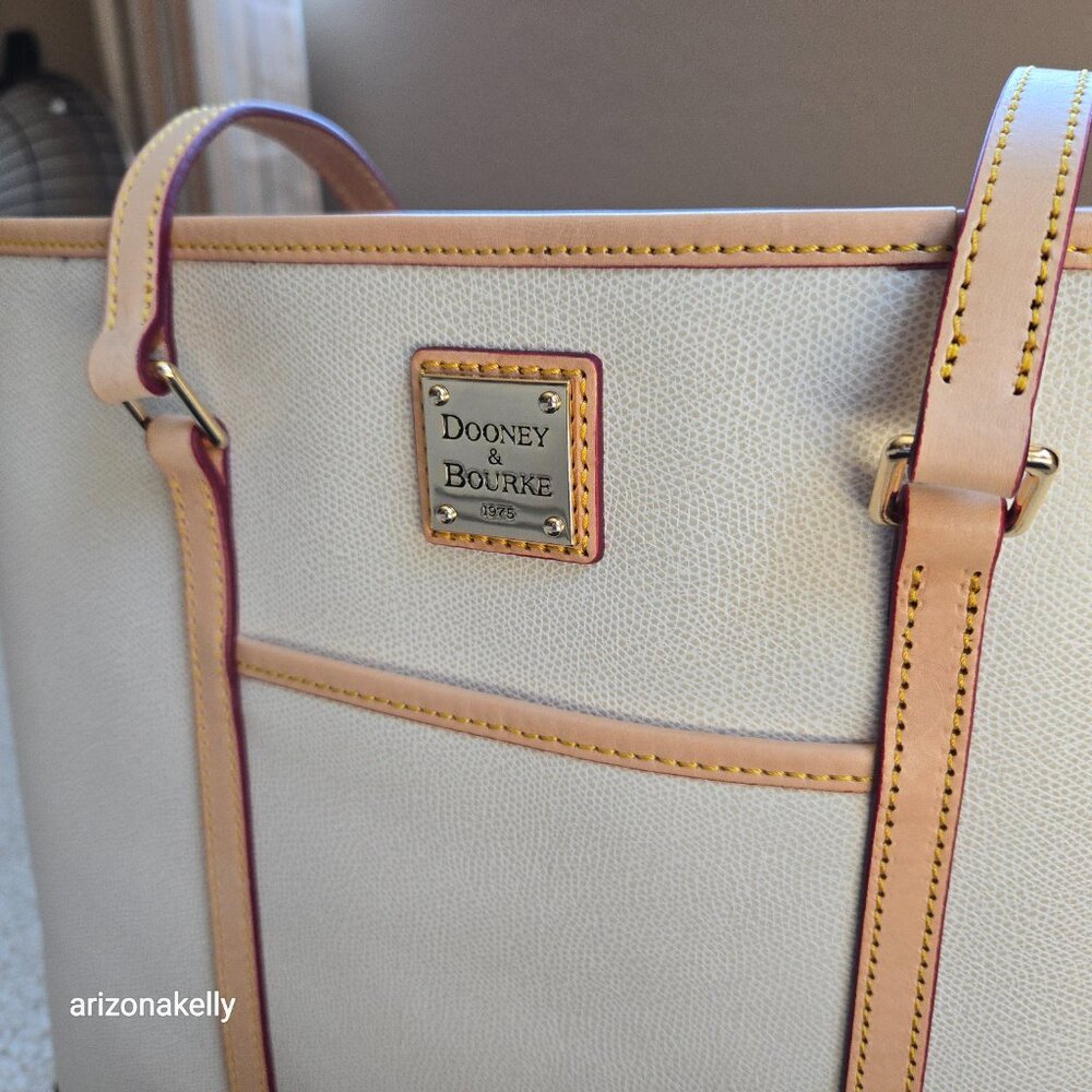 NWT Dooney & Bourke Whitney Tote Bone Leather - Picture 9 of 16